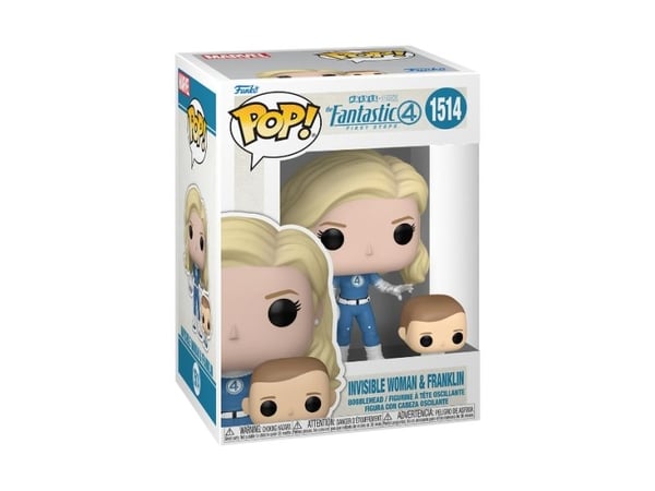 FUNKO POP! Vinylfigur: Marvel: The Fantastic Four: First Steps – Invisible Woman & Franklin
