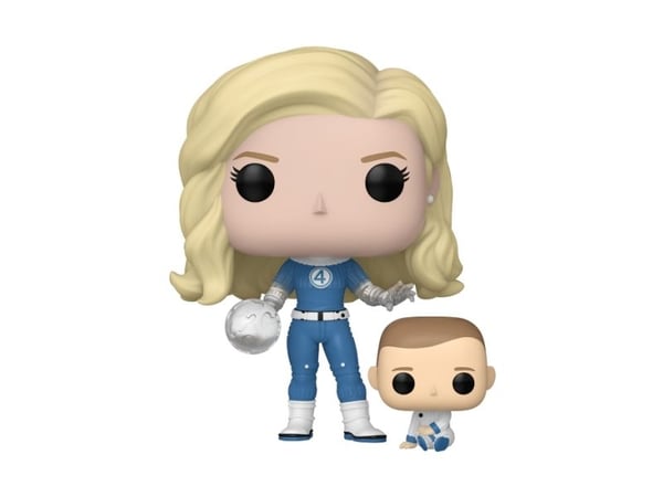 FUNKO POP! Vinylfigur: Marvel: The Fantastic Four: First Steps – Invisible Woman & Franklin