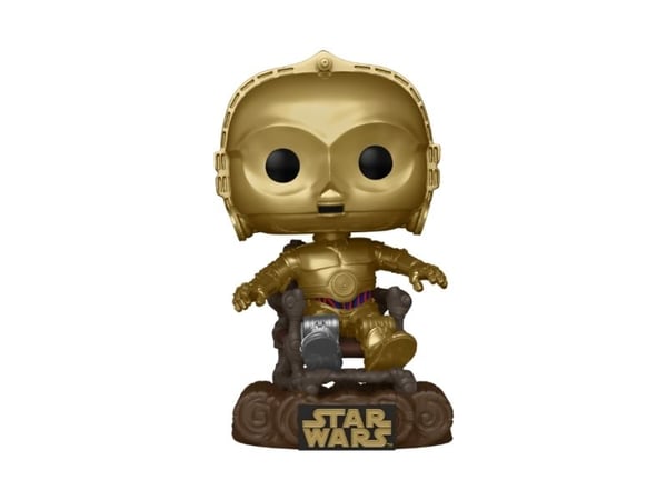 Funko POP Vinyl SW RotJ 40th C3P0 in chair