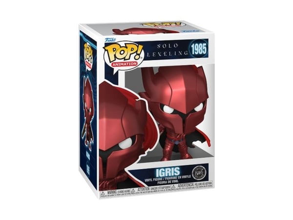 Funko POP Vinyl Solo Solo Leveling Igris w/Chase (suomeksi)