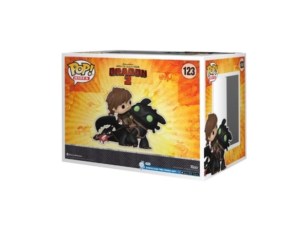 Funko Rides Deluxe HTTYD Hiccup w/Toothless