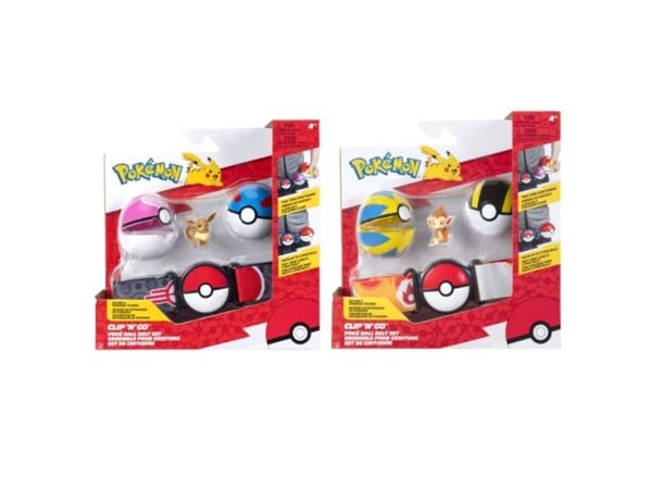 Pokémon Clip 'n Go beltesett