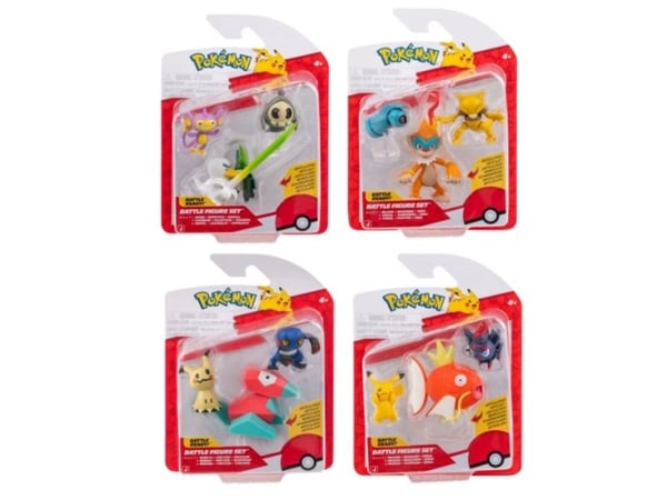 Pokemon Battle Figure 3-pak ASS