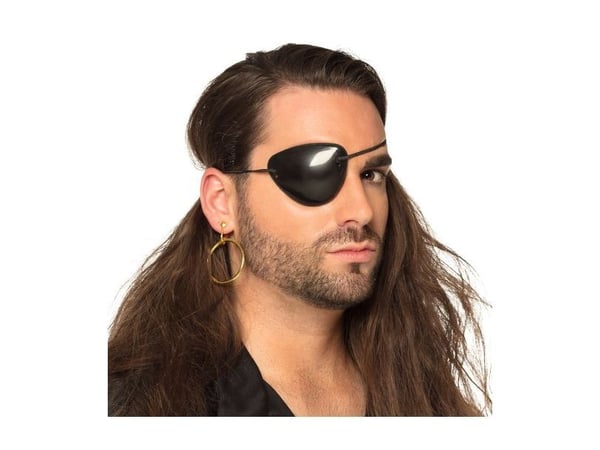 Piratögonlapp och örhängen