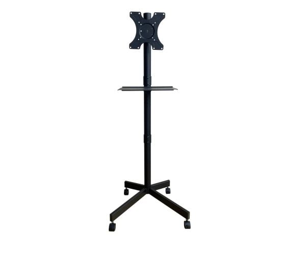 Mobilt TV-stativ 32-60" opp til 40 kg justerbar AV-hylle