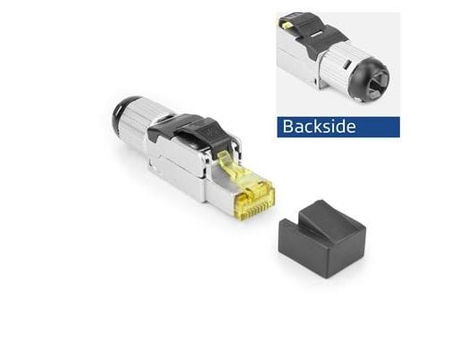 ACT felttermineringsplugg RJ45 CAT6A skjermet, verktøyfri, 4PPoE 100W (TD168F)