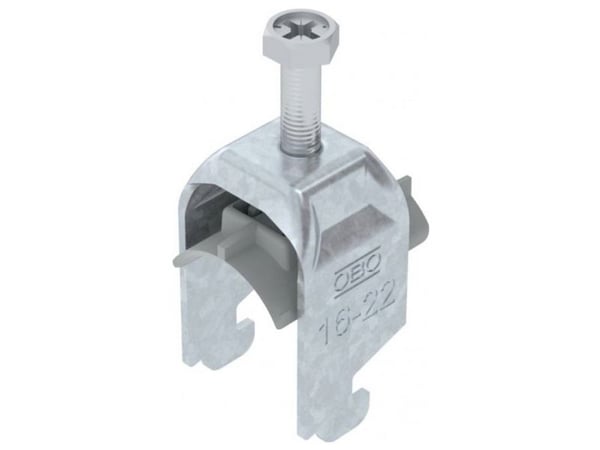 OBO BS-N1-K-22 FT U-kiinnike 2056 16-22mm kuumasinkitty 1187214 100 (1187214)