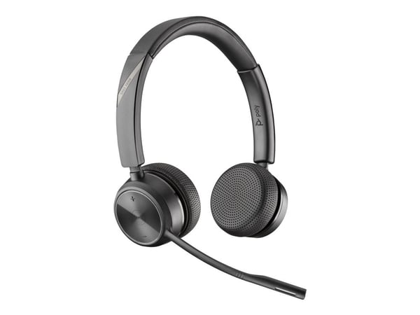 HP Poly Savi 7220 Office - Savi 7200 Series - headset - på örat - DECT - trådlös - svart