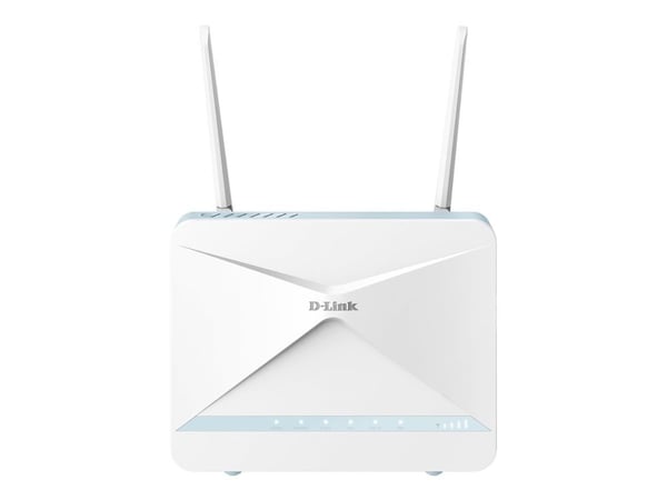D-Link EAGLE PRO AI G416 - Trådløs ruter 3-portssvitsj - 1GbE - Wi-Fi 6 - Dobbeltbånd - 3G, 4G