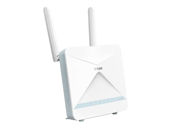 D-Link EAGLE PRO AI G416 - Trådløs ruter 3-portssvitsj - 1GbE - Wi-Fi 6 - Dobbeltbånd - 3G, 4G