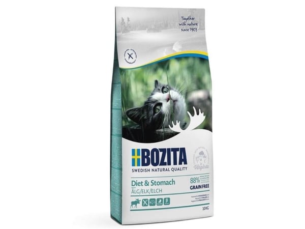 Bozita Diet & Stomach Elk Grain Free Kattmat 10kg