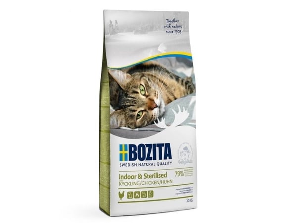 Bozita Indoor & Sterilised - Chicken, Voksen, Kylling, 2 kg