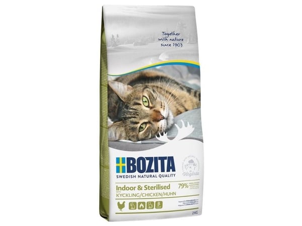 Bozita Indoor & Sterilised Chicken Kattmat 10kg