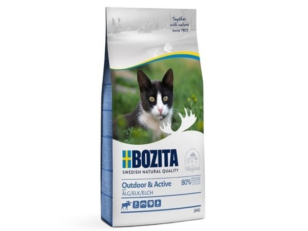 Bozita Outdoor Active Elk Kattmat 10kg