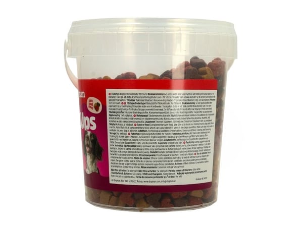 DOGMAN Pep Ups Mini Sydämet 450g