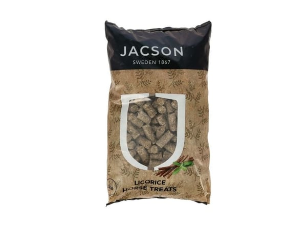 JACSON Hestegodbiter med lakrissmak 3 kg