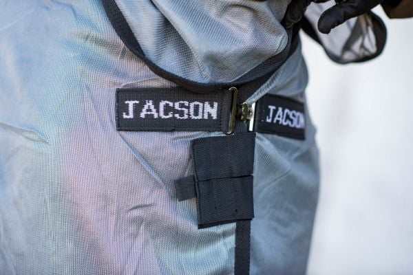JACSON Kiruna Flugtäcke+hals Grå 165