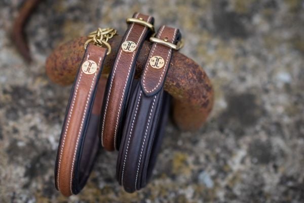 Jacson London Hundhalsband Brun 60cm 60cm