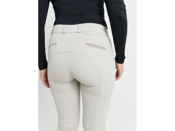 Jacson Hedvig Ridbyxa Knäskodd Beige 42