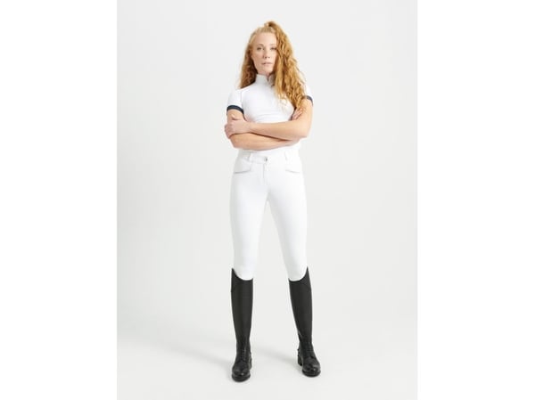 Jacson Hedvig Ridbyxa Helskodd Vit 40