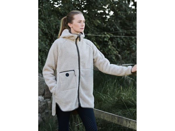 Jacson Nora Teddyjacka Beige Xl