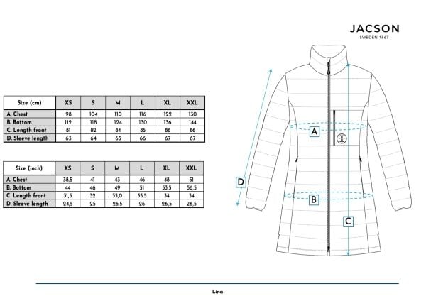 Jacson Lina Jacka Beige L