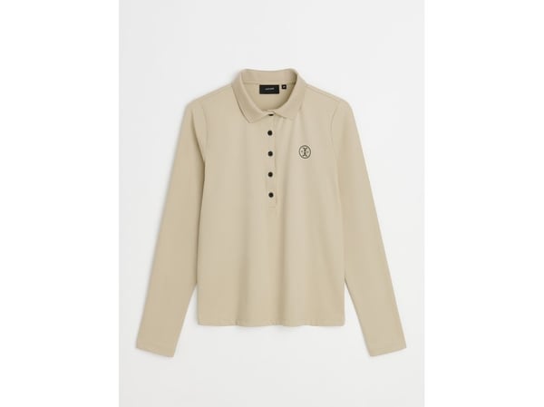 Jacson Ylva langermet Piké Beige XL