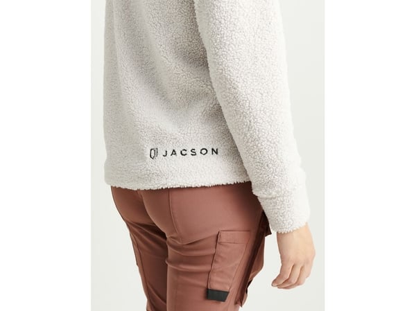JACSON Inger Fleecejacka Grå S