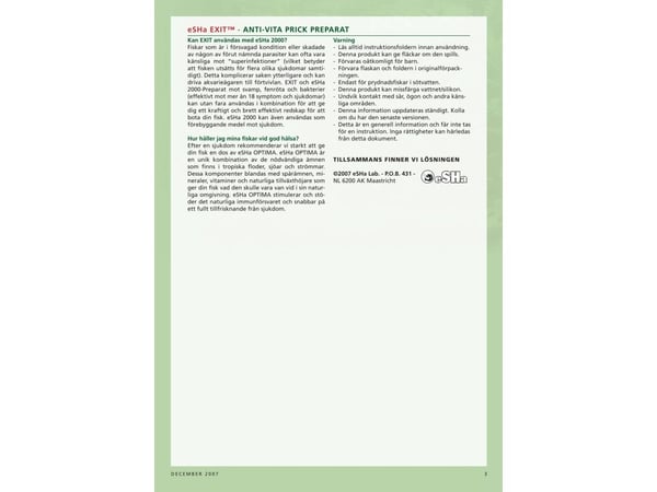 Seahorse Exit Medicin 20ml