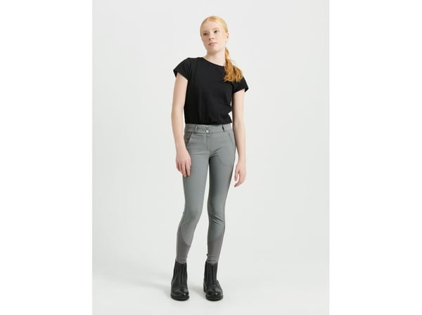 JACSON Rigmor Ridebukser Knee Grey 158/164