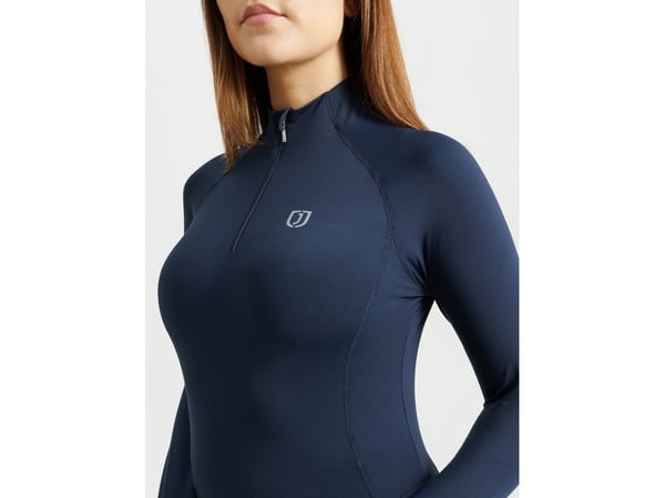 JACSON Malou LS Tech Top marinblå XS