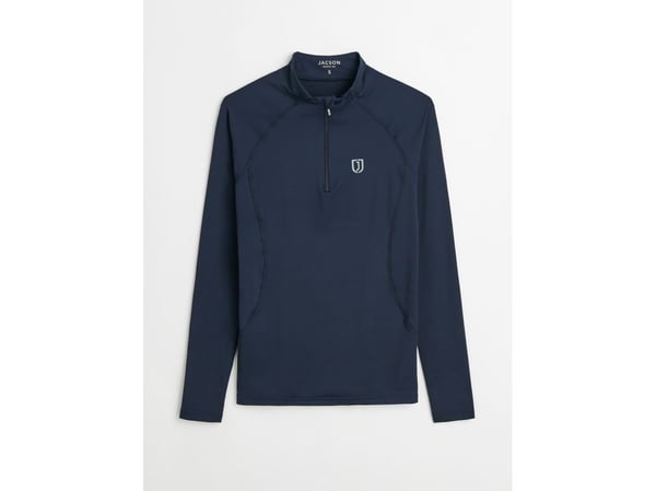 JACSON Malou LS Tech Top marinblå XS