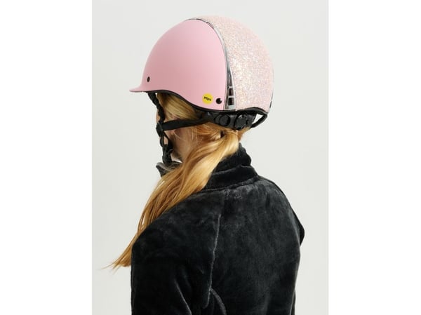 Jacson Philly Mips Ridhjälm Rosa/sparkle S-m