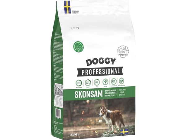 Doggy Professional Skonsam Hundfoder 3,75kg