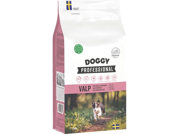 Doggy Professional Valp Hundfoder 2kg