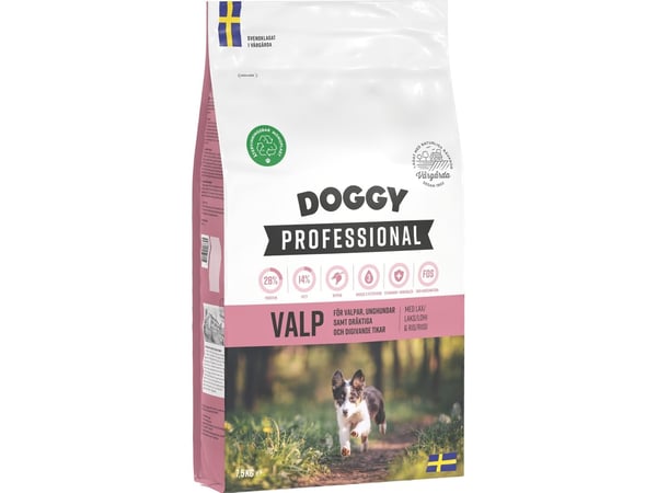 Doggy Professional Valp Hundfoder 7,5kg
