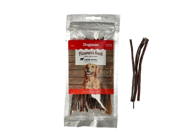 Dogman Farmers Best Lamb Sticks 50g