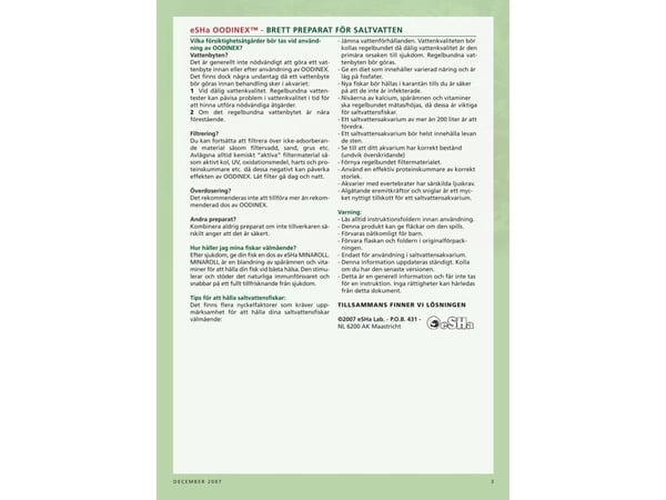 Seahorse Medicin Oodinex 20ml