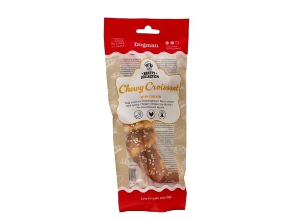 Dogman Bakery Collection Tugg Croissant Med Kyckling 15cm 15cm