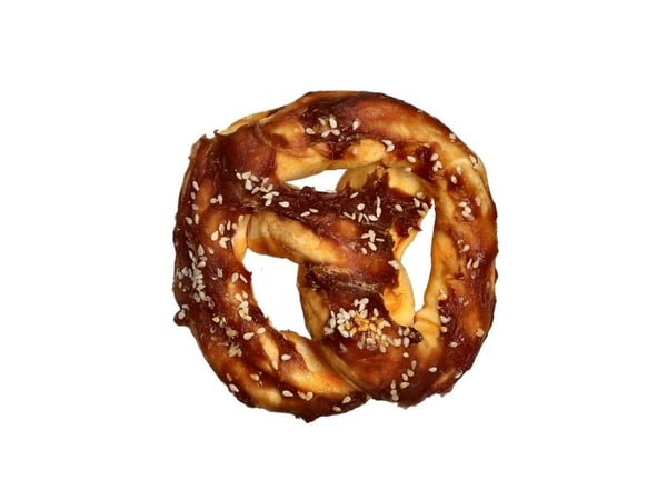 Dogman Bakery Collection Tuggkringla Med Anka 9cm 9cm
