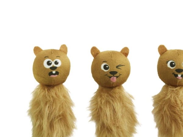 Nina Ottosson Snuffle N' Treat Ekorre 3p Brun Nuuskamuikkunen