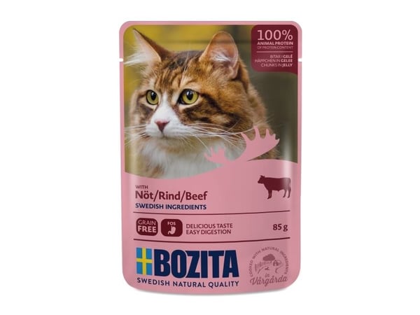 Bozita 7300330036322, Adult (animal), Nötkött, 85 g