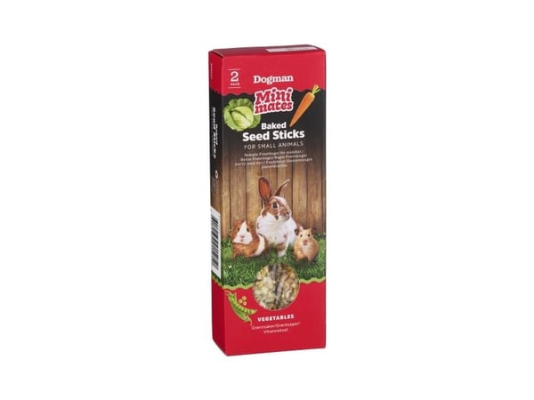 Dogman Mini Mates Fröstänger Grönsaker 2p 112g