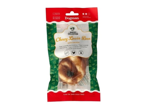 Dogman Bakery Collection Lussebulle Med Kyckling 12,5cm 12,5cm