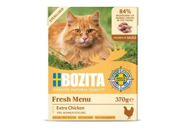 Bozita Fresh Menu Sterilised kurczak 370g