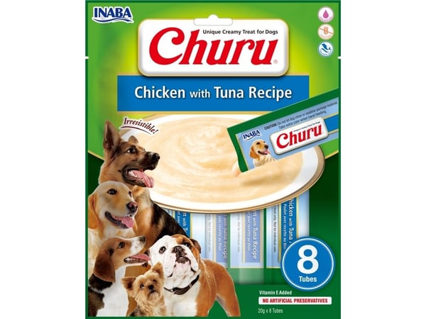 Churu Dog Creamy Chicken With Tuna 8x20g