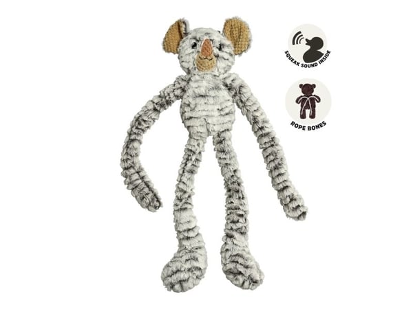 Dogman Koiran lelu Koala köydellä Harmaa 65cm 65cm 65cm