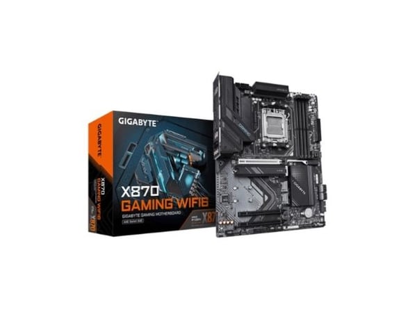 Gigabyte X870 GAMING WIFI6 - Hovedkort - ATX - Socket AM5 - AMD X870 Chipset - USB4, USB 3.2 Gen 2, USB 3.2 Gen 1, USB-C 3.2 Gen 2x2 - 2.5 Gigabit ...
