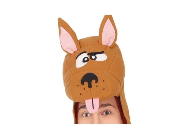 Brun hund-kostym