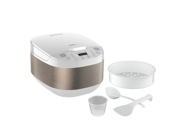 Tefal Simply Cook Plus RK622130 - Multicooker - 4 liter - 750 W - vitt/silver
